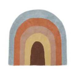 OYOY Alfombra Infantil Rainbow 88x90 Cm