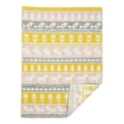 Klippan Yllefabrik Plaid De Lana Para Bebé Nature