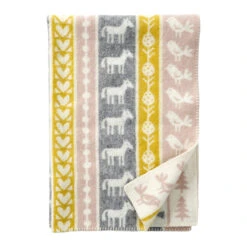 Klippan Yllefabrik Manta Infantil Lana Nature