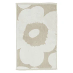 Marimekko Toalla Unikko Beige-blanco