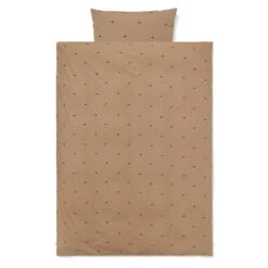 Ferm LIVING Juego De Funda Nórdica Horse Tan
