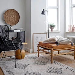 Bloomingville Alfombra Jegor Estampada 140x200 Cm -Textil Tienda 47457 01 3 EnvironmentImage 183963225b