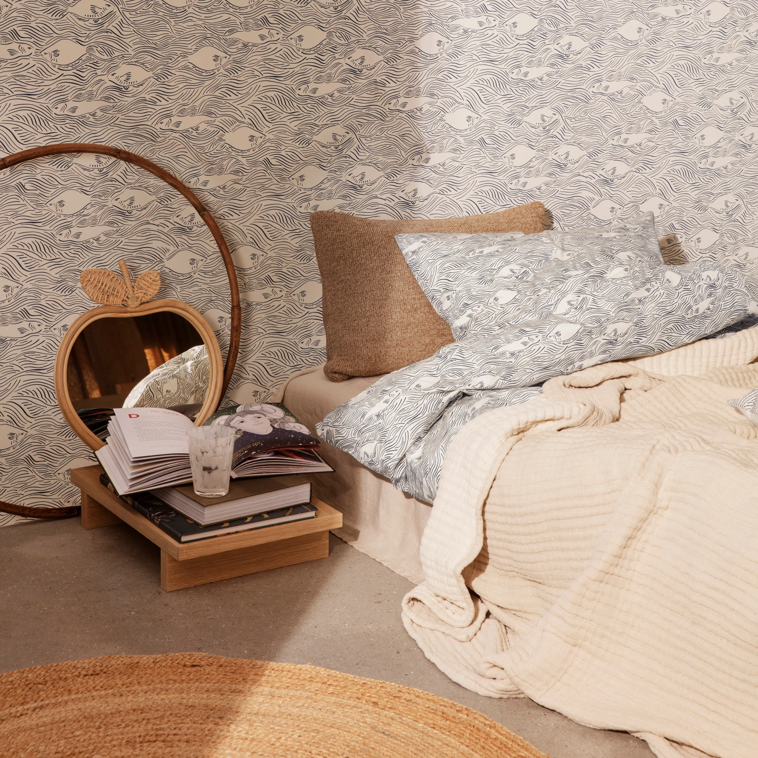 Ferm LIVING Juego De Funda Nórdica Stream 140x200 Cm 3 Ferm LIVING Juego De Funda Nórdica Stream 140x200 Cm - Imagen 3