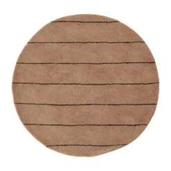 OYOY Alfombra Striped Redonda Ø120 Cm