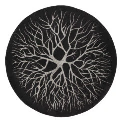 Alfombra Tejida A Mano Birds Nest Ø220 Cm