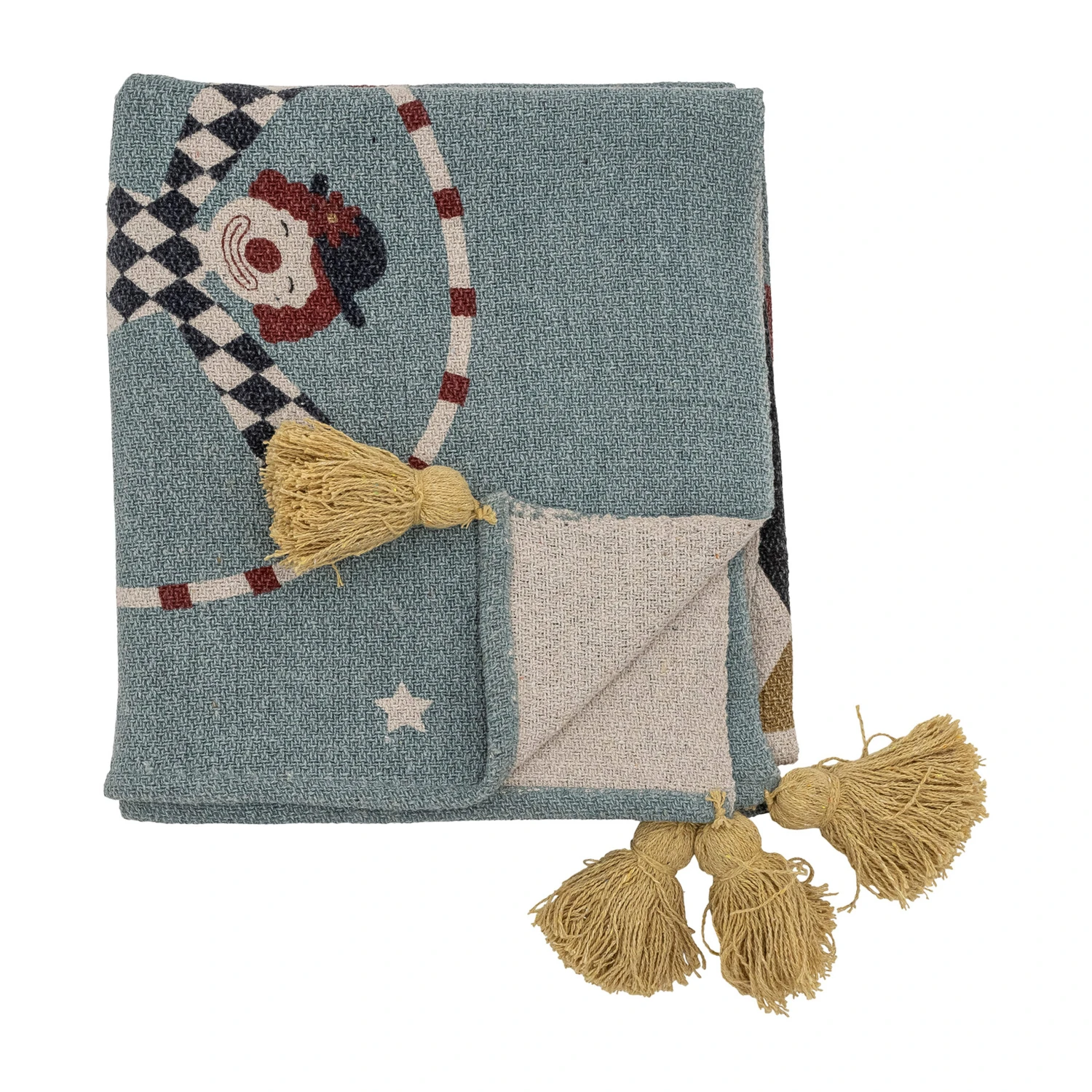 Bloomingville Manta Prana 130x160 Cm 4 Bloomingville Manta Prana 130x160 Cm - Imagen 4