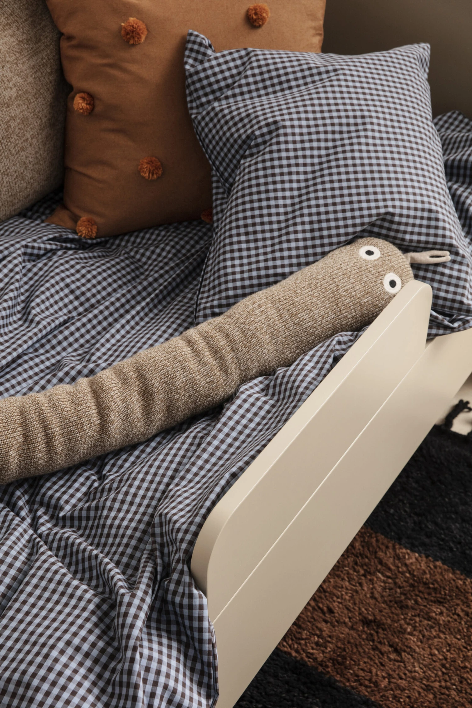 Ferm LIVING Juego De Funda Nórdica Check Baby 70x100 Cm 2 Ferm LIVING Juego De Funda Nórdica Check Baby 70x100 Cm - Imagen 2