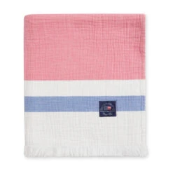 Lexington Manta De Algodón Striped Waffle 130x170 Cm