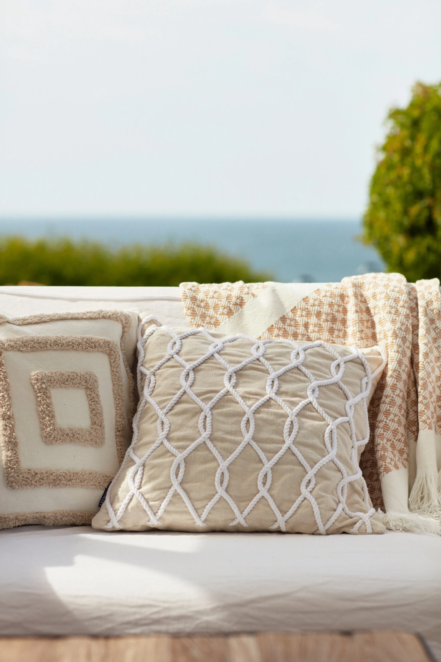 Lexington Manta De Algodón Striped Structured Recycled 130x170 Cm 5 Lexington Manta De Algodón Striped Structured Recycled 130x170 Cm - Imagen 5