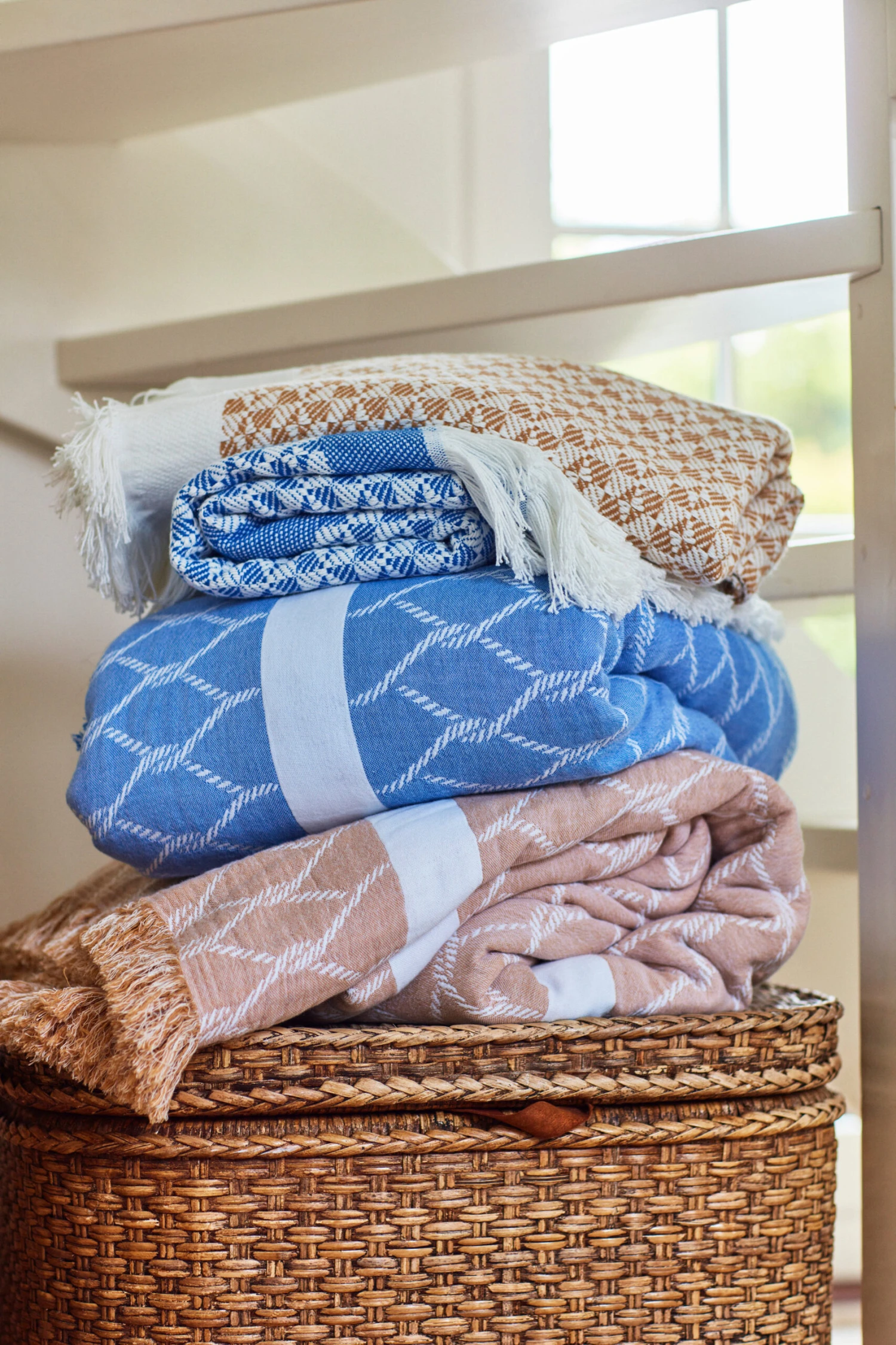 Lexington Manta De Algodón Striped Structured Recycled 130x170 Cm 6 Lexington Manta De Algodón Striped Structured Recycled 130x170 Cm - Imagen 6