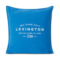 Lexington Funda De Cojín Sea Sand Salt Logo Embroidered 50x50 Cm