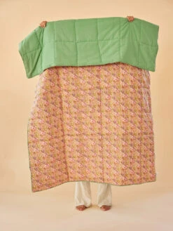 Manta De Algodón Rice Floral 140x200 Cm -Textil Tienda 579470 01 40 EnvironmentImage e9e3462dc4