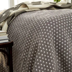 Lexington Colcha De Cama Star -Textil Tienda Star C396verkast Medium gray galleri 38fabba8d7
