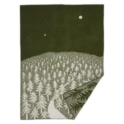 Klippan Yllefabrik Manta De Lana House In The Forest