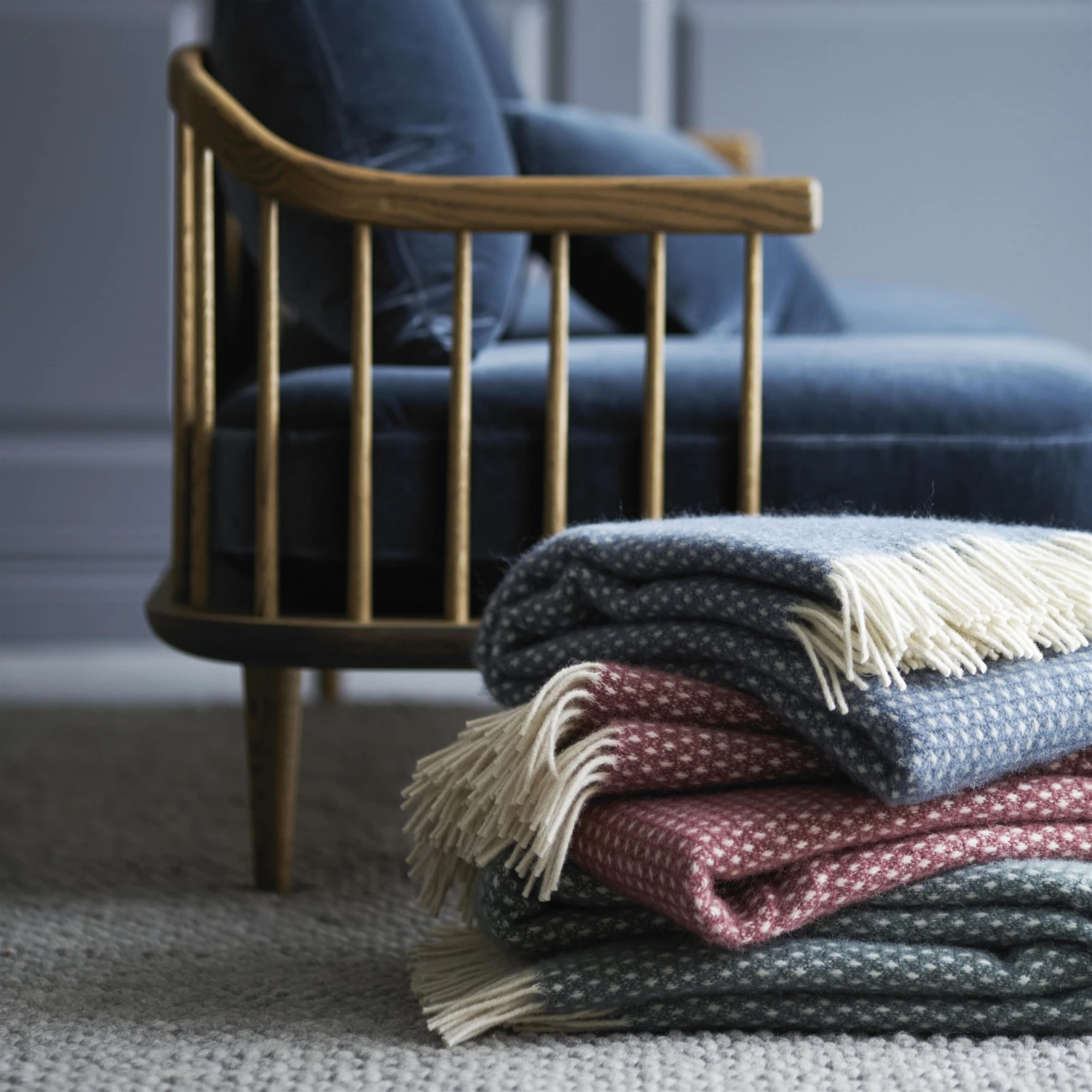 Klippan Yllefabrik Manta De Lana Knut 2 Klippan Yllefabrik Manta De Lana Knut - Imagen 2