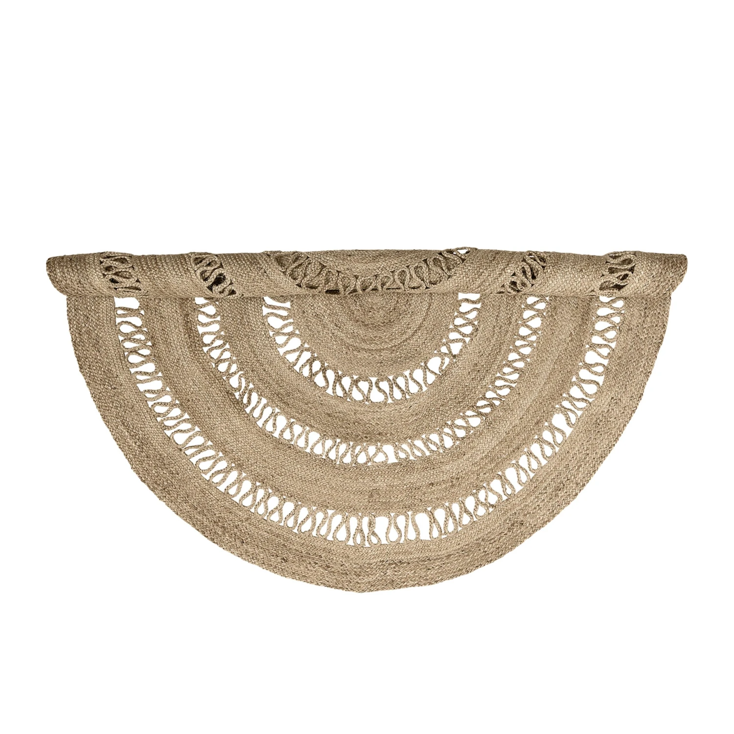 Alfombra De Yute Redonda Bloomingville Ø182 Cm 4 Alfombra De Yute Redonda Bloomingville Ø182 Cm - Imagen 4